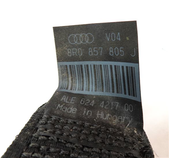 Thumbnail 5: 2014 AUDI SQ5 (B8 8R) REAR RIGHT SEAT SEATBELT RETRACTOR (BLACK)