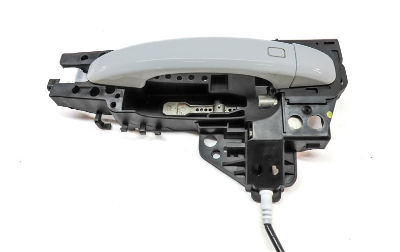 Thumbnail 4: 09-17 AUDI A4 S4 Q5 ALLROAD (B8 8K 8R) REAR LEFT KEYLESS DOOR HANDLE (WHITE)