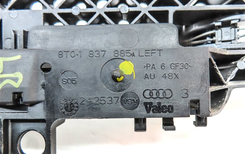 Thumbnail 6: 09-17 AUDI A4 S4 Q5 ALLROAD (B8 8K 8R) REAR LEFT KEYLESS DOOR HANDLE (WHITE)