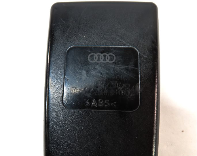 Thumbnail 5: 14 AUDI SQ5 B8 8R REAR LEFT/CENTER/RIGHT SEATBELT BUCKLE RECEIVER SET/3 (BLACK)