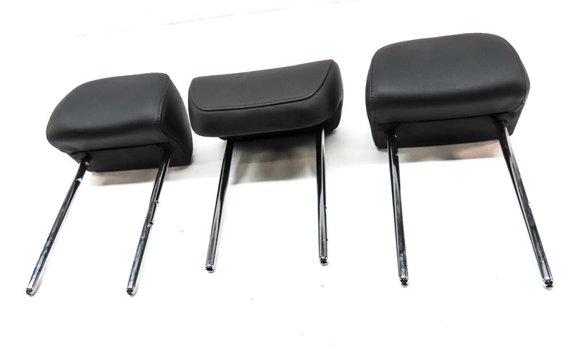 Thumbnail 2: AUDI 11-17 Q5 14-17 SQ5 (B8) REAR LEFT RIGHT CENTER HEADREST SET3 (BLACK)