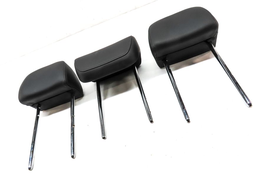 Thumbnail 3: AUDI 11-17 Q5 14-17 SQ5 (B8) REAR LEFT RIGHT CENTER HEADREST SET3 (BLACK)