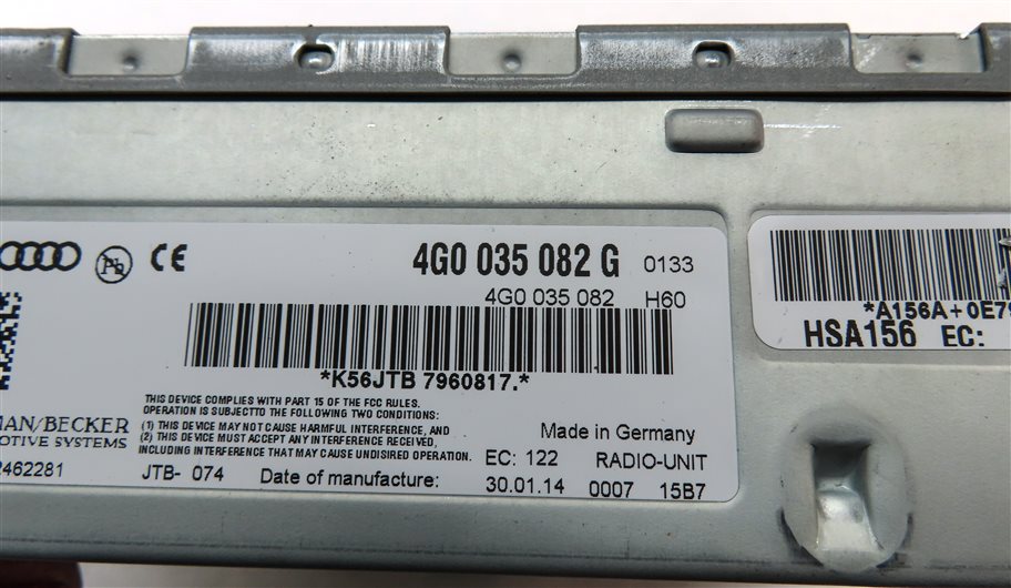 Thumbnail 5: 2014 AUDI SQ5 (B8 8R) RADIO STEREO AUDIO RECEIVER MODULE