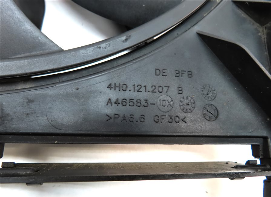Thumbnail 10: 12-18 AUDI A6 A7 (C7) 3.0L SUPERCHARGED ENGINE - RADIATOR COOLING FAN w/ SHROUD