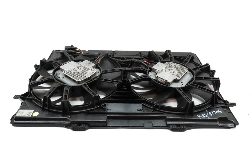 Thumbnail 6: 12-18 AUDI A6 A7 (C7) 3.0L SUPERCHARGED ENGINE - RADIATOR COOLING FAN w/ SHROUD