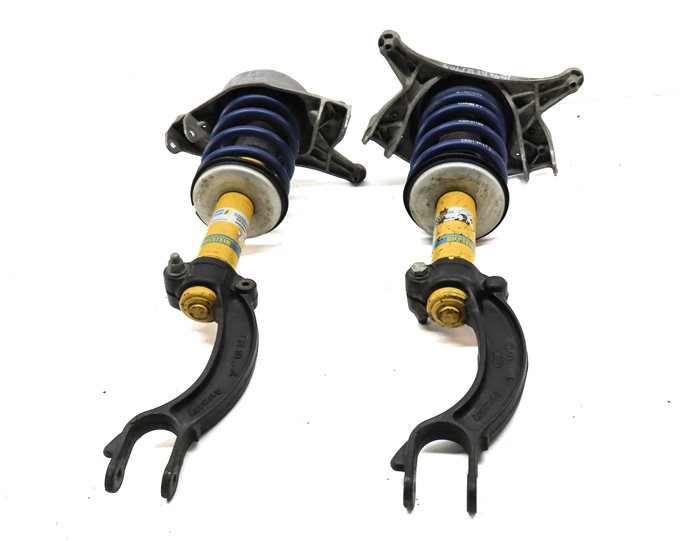 Thumbnail 4: 14 AUDI SQ5 (B8 8R) BILSTEIN FRONT & REAR SHOCK STRUT SET w/ H&R COIL SPRING SET