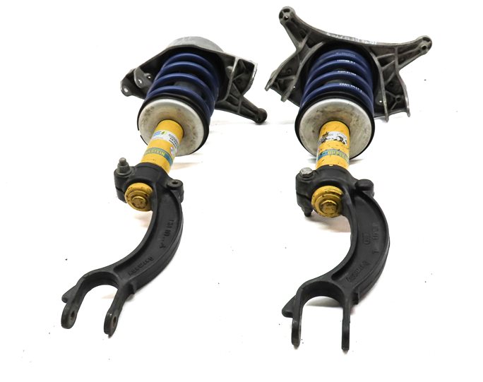 Thumbnail 5: 14 AUDI SQ5 (B8 8R) BILSTEIN FRONT & REAR SHOCK STRUT SET w/ H&R COIL SPRING SET