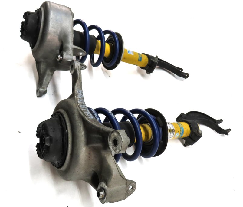 Thumbnail 8: 14 AUDI SQ5 (B8 8R) BILSTEIN FRONT & REAR SHOCK STRUT SET w/ H&R COIL SPRING SET