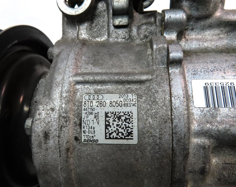 Thumbnail 7: 13-17 AUDI S4 S5 SQ5 Q5 (B8 8T 8R) 3.0L - A/C AIR CONDITIONING COMPRESSOR PUMP