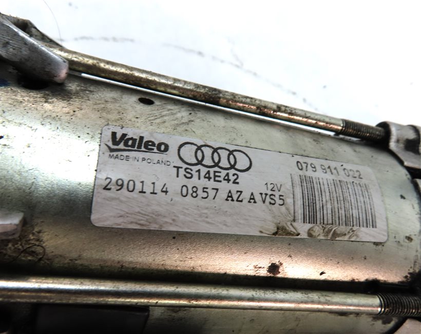 Thumbnail 7: 2010-2017 AUDI A5 A6 A7 Q5 Q7 S4 S5 (B8 8K 8R 8T C7 4G8 4L) ENGINE STARTER MOTOR