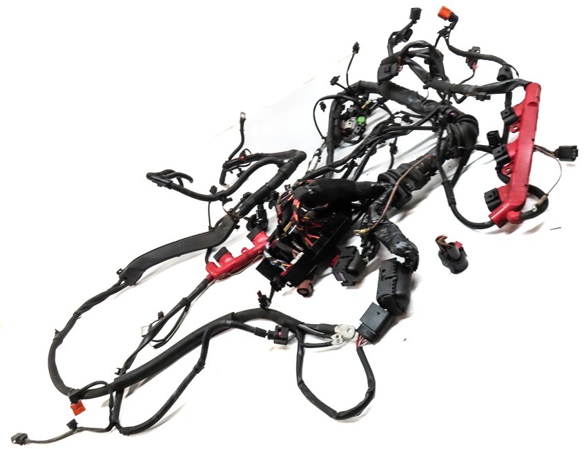 2014 AUDI SQ5 (B8 8R) 3.0L SUPER (CTUD) ENGINE MOTOR WIRE WIRING HARNESS LOOM