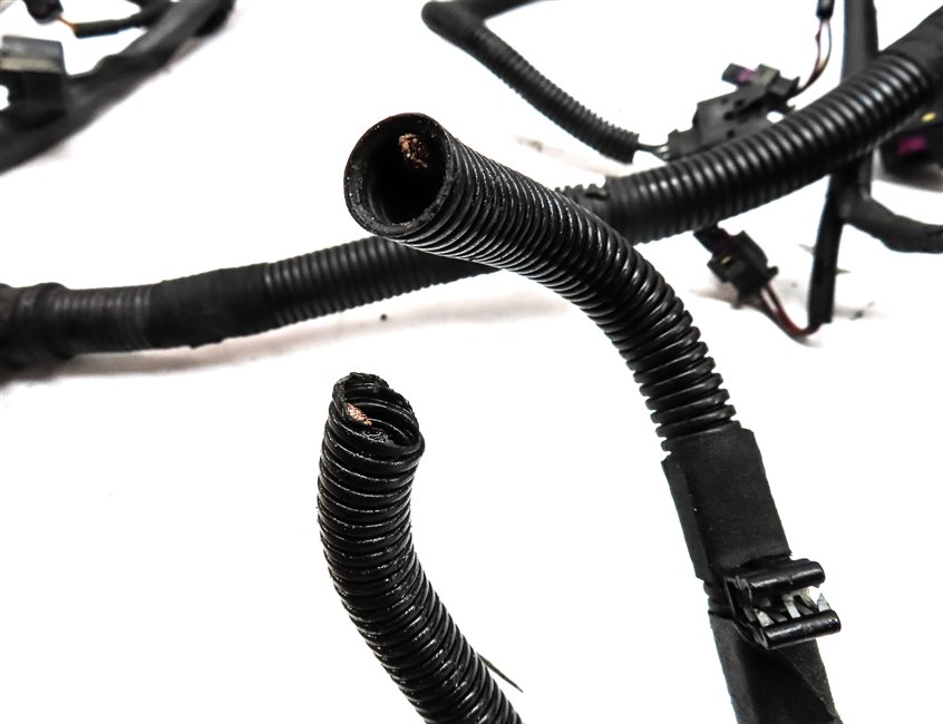 Thumbnail 10: 2014 AUDI SQ5 (B8 8R) 3.0L SUPER (CTUD) ENGINE MOTOR WIRE WIRING HARNESS LOOM