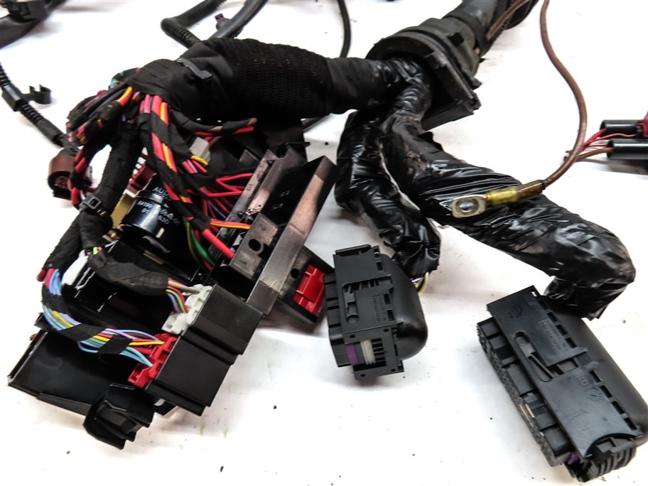 Thumbnail 5: 2014 AUDI SQ5 (B8 8R) 3.0L SUPER (CTUD) ENGINE MOTOR WIRE WIRING HARNESS LOOM