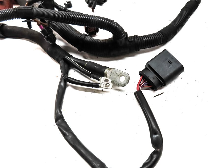 Thumbnail 8: 2014 AUDI SQ5 (B8 8R) 3.0L SUPER (CTUD) ENGINE MOTOR WIRE WIRING HARNESS LOOM