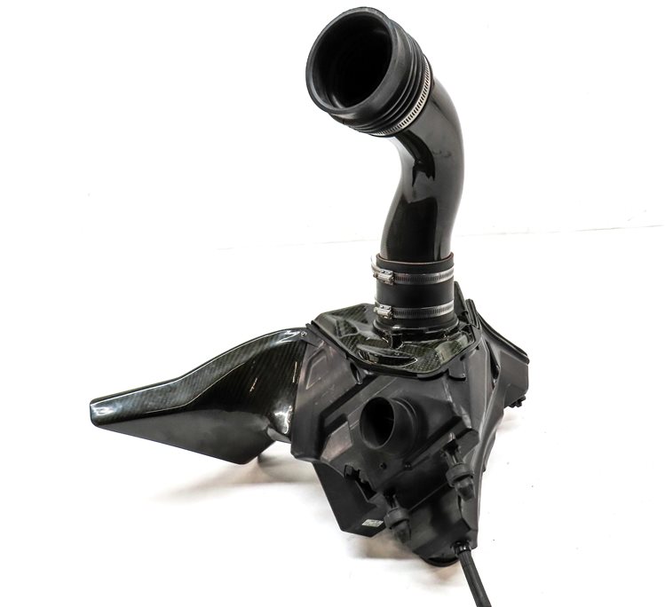 Thumbnail 5: 14 AUDI SQ5 (B8 8R) 3.0L SUPER ENGINE AWE S-FLOW CARBON INTAKE w/ CTS AIR FILTER