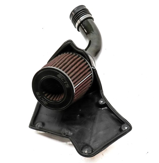 Thumbnail 9: 14 AUDI SQ5 (B8 8R) 3.0L SUPER ENGINE AWE S-FLOW CARBON INTAKE w/ CTS AIR FILTER