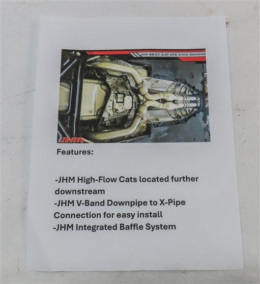 Thumbnail 19: 2014 AUDI SQ5 (B8 8R) 3.0L SUPER JHM LEFT & RIGHT EXHAUST MANIFOLD X-PIPE SET/2
