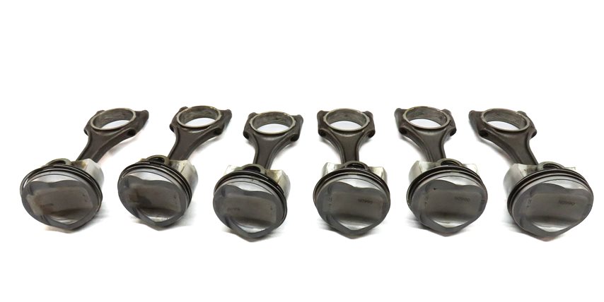 Thumbnail 3: 09-17 AUDI A6 A7 A8 Q5 Q7 S4 S6 Q5 TOUAREG - 3.0L SUPERCHARGED ENGINE PISTON SET