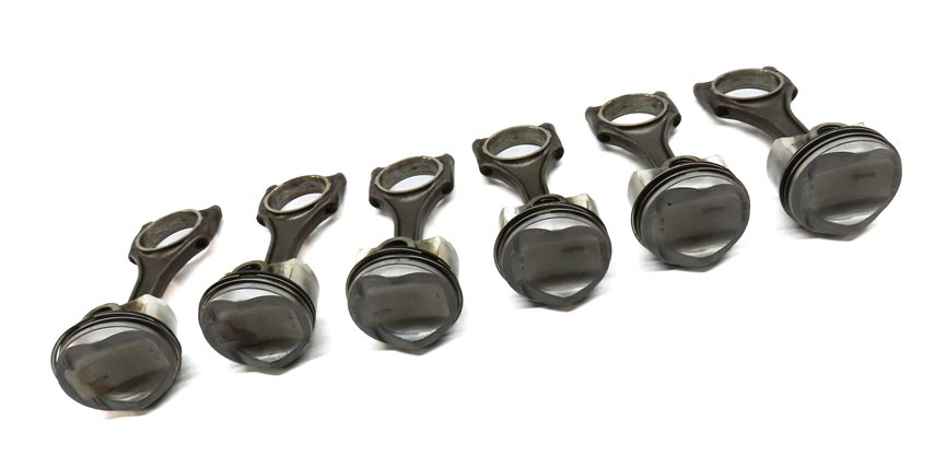 Thumbnail 4: 09-17 AUDI A6 A7 A8 Q5 Q7 S4 S6 Q5 TOUAREG - 3.0L SUPERCHARGED ENGINE PISTON SET