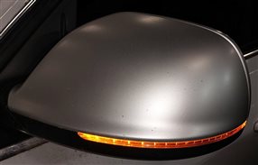 Thumbnail 2: 14 AUDI SQ5 B8 8R LEFT DRIVER DOOR MIRROR PFOLD HEAT BLIND SPOT TILT (WHITE)