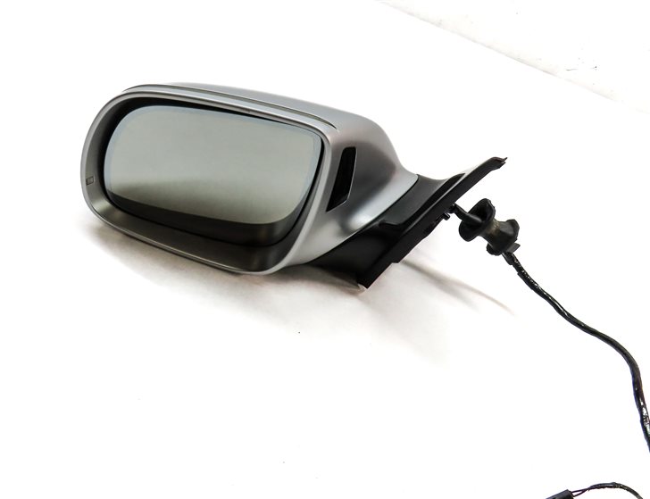 Thumbnail 4: 14 AUDI SQ5 B8 8R LEFT DRIVER DOOR MIRROR PFOLD HEAT BLIND SPOT TILT (WHITE)