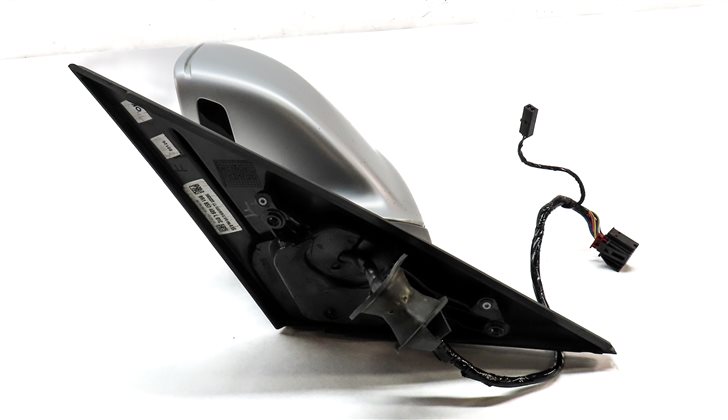 Thumbnail 5: 14 AUDI SQ5 B8 8R LEFT DRIVER DOOR MIRROR PFOLD HEAT BLIND SPOT TILT (WHITE)