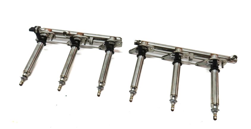 2016 MERCEDES E350 (W212) 3.5L (276.952) FUEL INJECTOR & RAILS SET/6