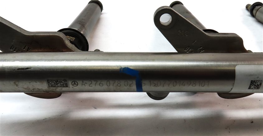 Thumbnail 11: 2016 MERCEDES E350 (W212) 3.5L (276.952) FUEL INJECTOR & RAILS SET/6