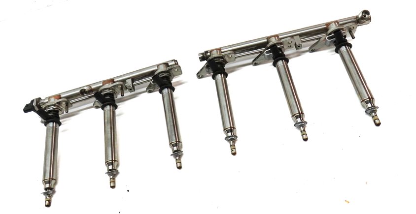 Thumbnail 3: 2016 MERCEDES E350 (W212) 3.5L (276.952) FUEL INJECTOR & RAILS SET/6