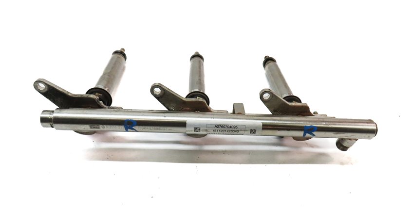 Thumbnail 5: 2016 MERCEDES E350 (W212) 3.5L (276.952) FUEL INJECTOR & RAILS SET/6