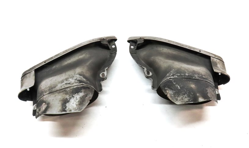 Thumbnail 4: 12-16 C E CLASS E300 E350 (W204 W212) REAR LEFT & RIGHT EXHAUST MUFFLER TIP SET