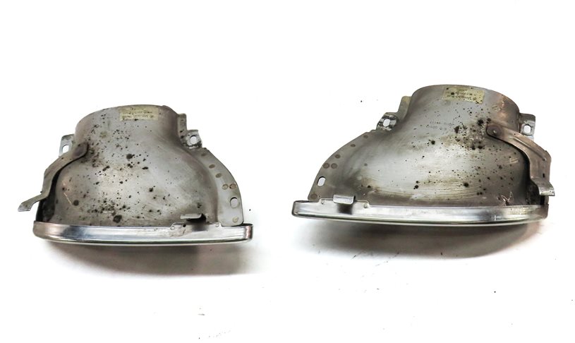 Thumbnail 5: 12-16 C E CLASS E300 E350 (W204 W212) REAR LEFT & RIGHT EXHAUST MUFFLER TIP SET