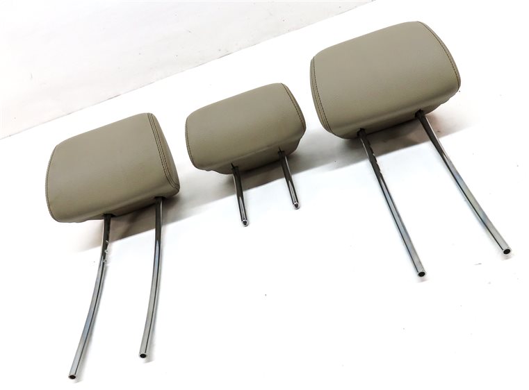 Thumbnail 3: 10-16 MERCEDES E CLASS SEDAN (W212) REAR LEFT RIGHT CENTER HEADREST SET3 (BEIGE)