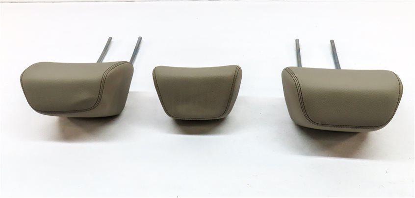 Thumbnail 4: 10-16 MERCEDES E CLASS SEDAN (W212) REAR LEFT RIGHT CENTER HEADREST SET3 (BEIGE)
