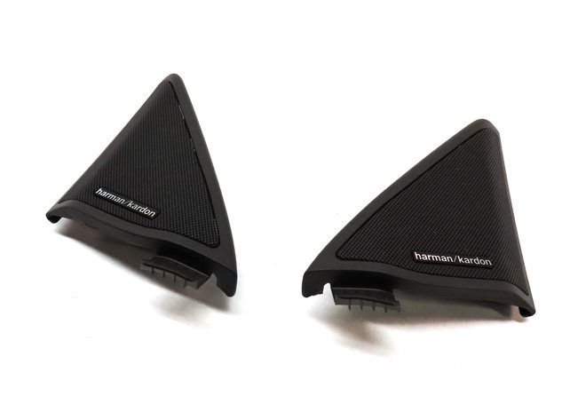 2016 MERCEDES E350 (W212) FRONT LEFT & RIGHT DOOR PILLAR AUDIO SPEAKER SET/2