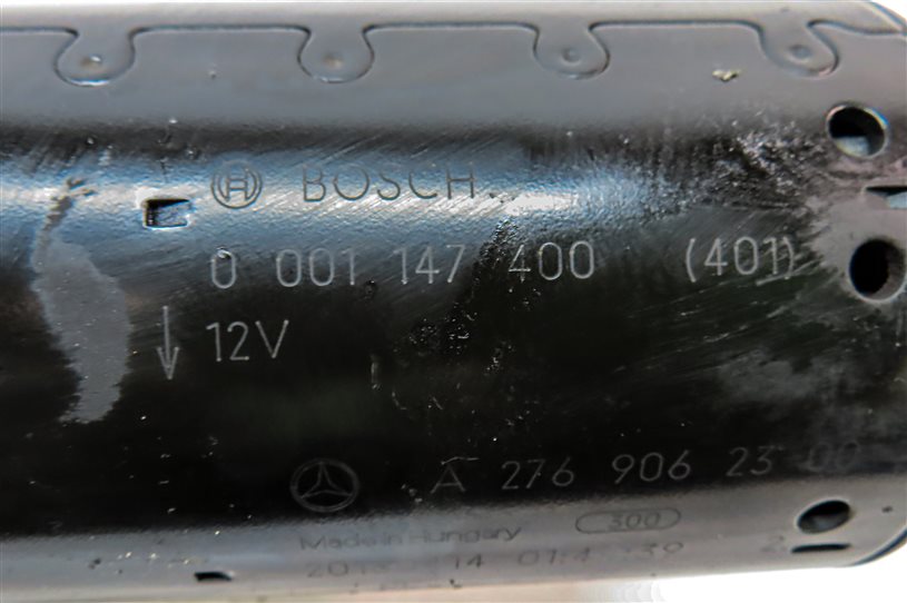Thumbnail 8: 14-20 MERCEDES C350 E350 E400 GLK350 SLK350 (A207 C207 W204 W231) STARTER MOTOR