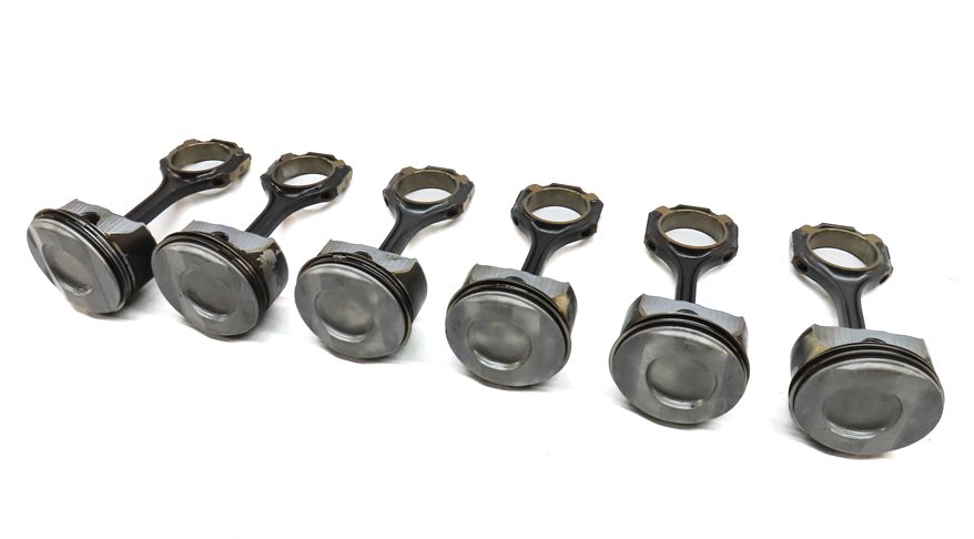 12-18 MERCEDES C300 C350 E350 GLE350 GLK350 ML350 SLK350 SLK350 3.5L PISTON SET6