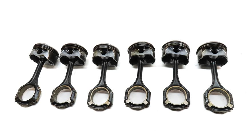 Thumbnail 5: 12-18 MERCEDES C300 C350 E350 GLE350 GLK350 ML350 SLK350 SLK350 3.5L PISTON SET6