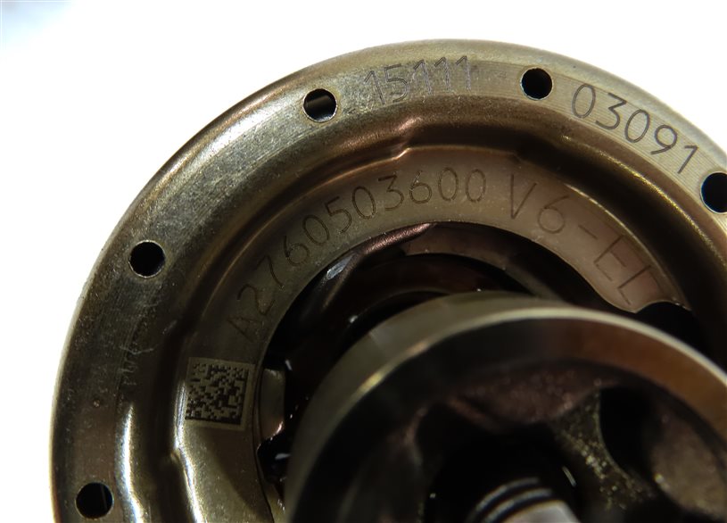 Thumbnail 8: 13-18 MERCEDES W204 W212 W1663.5L LEFT CYLINDER HEAD CAMSHAFT TIMING GEAR SET