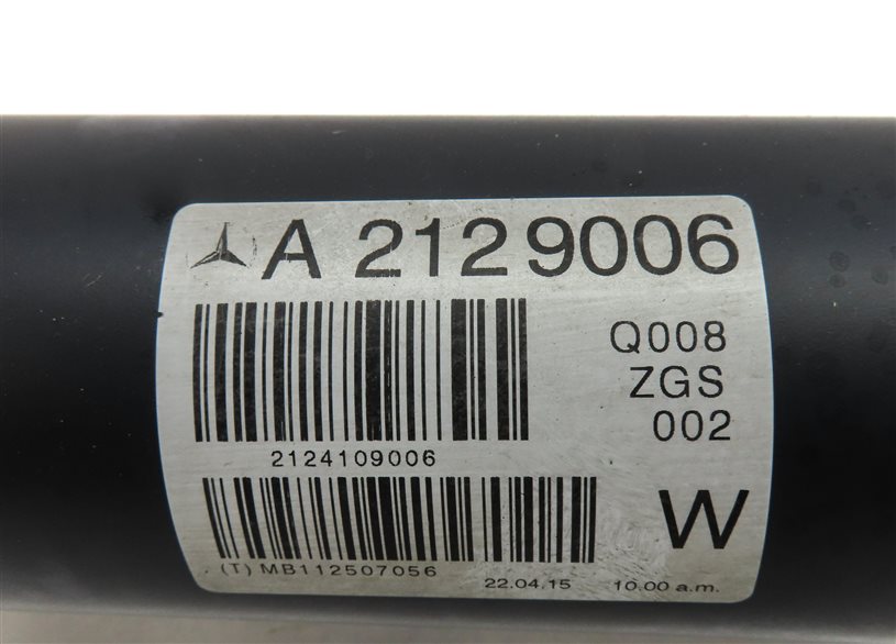 Thumbnail 6: 2010-2016 MERCEDES E350 (W212) RWD - REAR DRIVESHAFT DRIVELINE DRIVE LINE SHAFT
