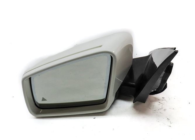 15-16 MERCEDES E CLASS W212 FRONT LEFT DRIVER DOOR MIRROR PFOLD HEAT (WHITE)