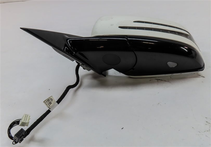 Thumbnail 9: 15-16 MERCEDES E CLASS W212 FRONT LEFT DRIVER DOOR MIRROR PFOLD HEAT (WHITE)