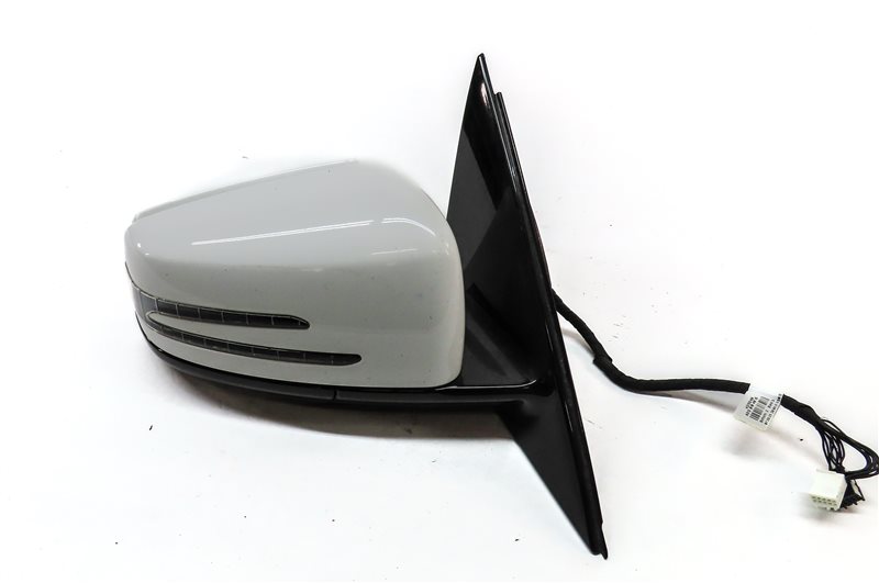 Thumbnail 7: 15-16 MERCEDES E CLASS W212 FRONT RIGHT PASSENGER DOOR MIRRO PFOLD HEAT (WHITE)