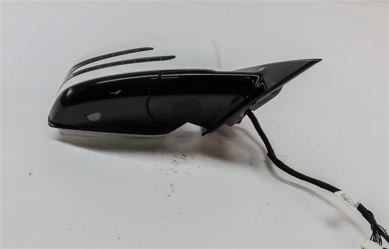 Thumbnail 8: 15-16 MERCEDES E CLASS W212 FRONT RIGHT PASSENGER DOOR MIRRO PFOLD HEAT (WHITE)