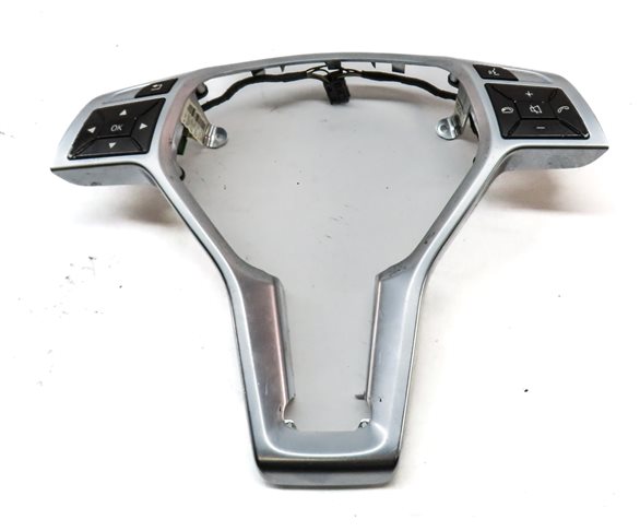 Thumbnail 2: 16 MERCEDES E350 (W212) FRONT LEFT DRIVER STEERING WHEEL CONTROL SWITCHES w/TRIM