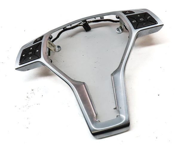 Thumbnail 3: 16 MERCEDES E350 (W212) FRONT LEFT DRIVER STEERING WHEEL CONTROL SWITCHES w/TRIM