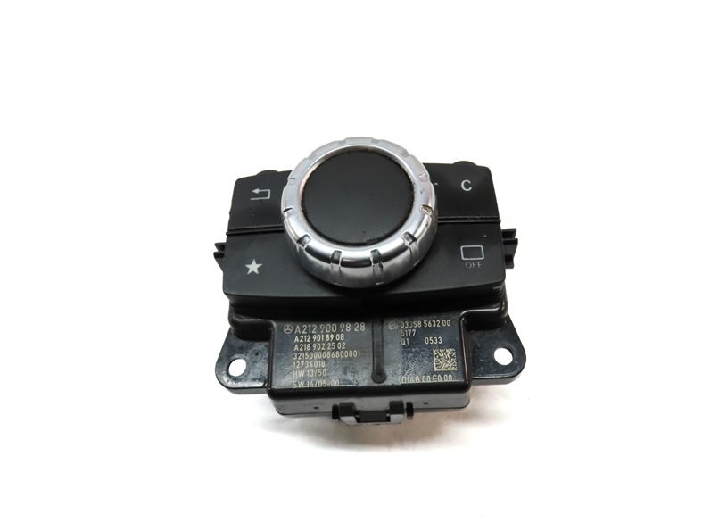 Thumbnail 2: 16-18 MERCEDES E CLS (W212 W218) CONSOLE MEDIA RADIO NAVIGATION CONTROL KNOB