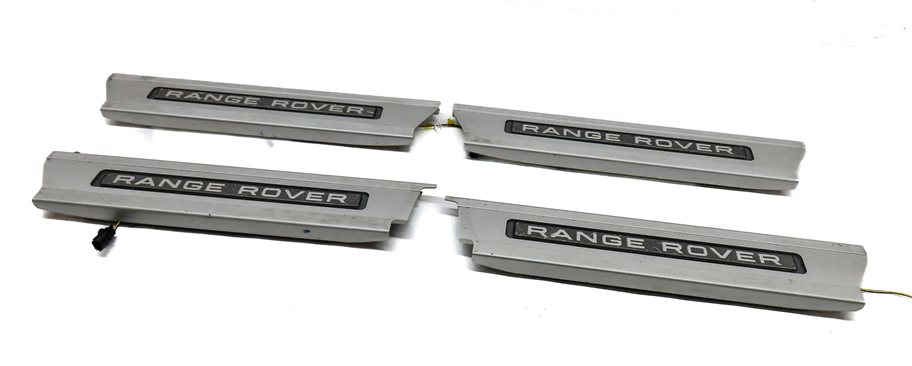 2016 LAND RANGE ROVER (L405) FRONT & REAR LIGHT DOOR SILL SCUFF PLATE SET/4