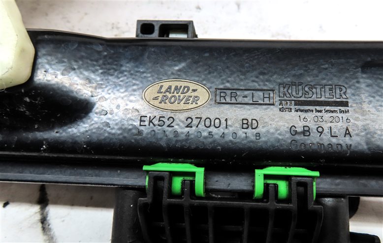 Thumbnail 6: 2014-2019 RANGE ROVER (L405) LWB REAR LEFT DOOR WINDOW REGULATOR w/ MOTOR