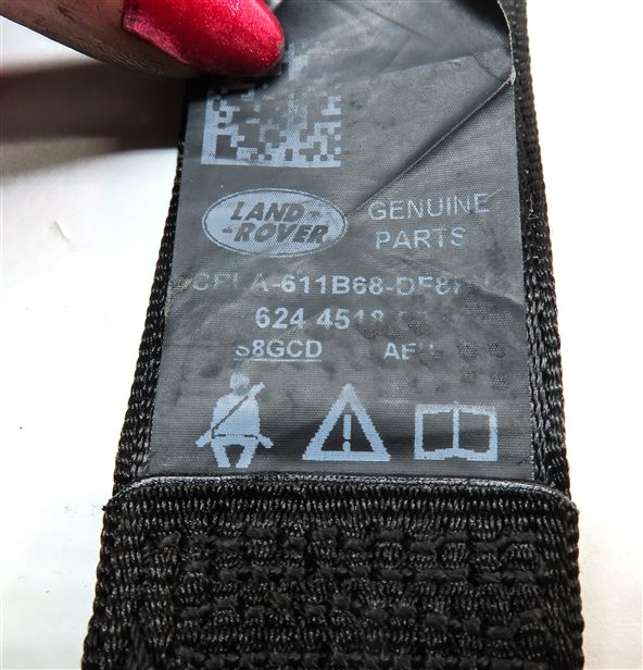 Thumbnail 5: 2016 LAND RANGE ROVER (L405) REAR RIGHT SEAT SEATBELT RETRACTOR (BLACK)